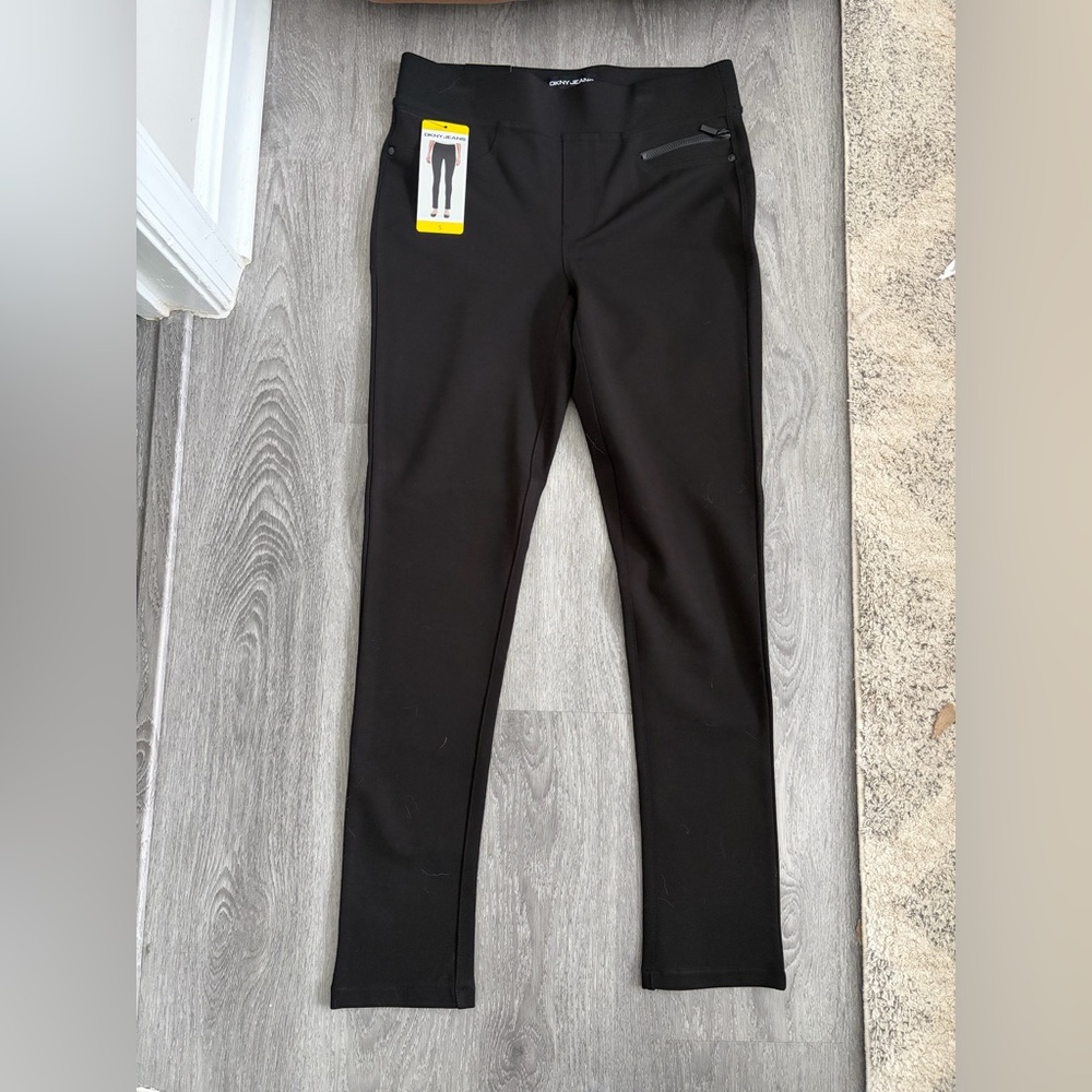 DKNY Black Ankle & Cropped Jeans